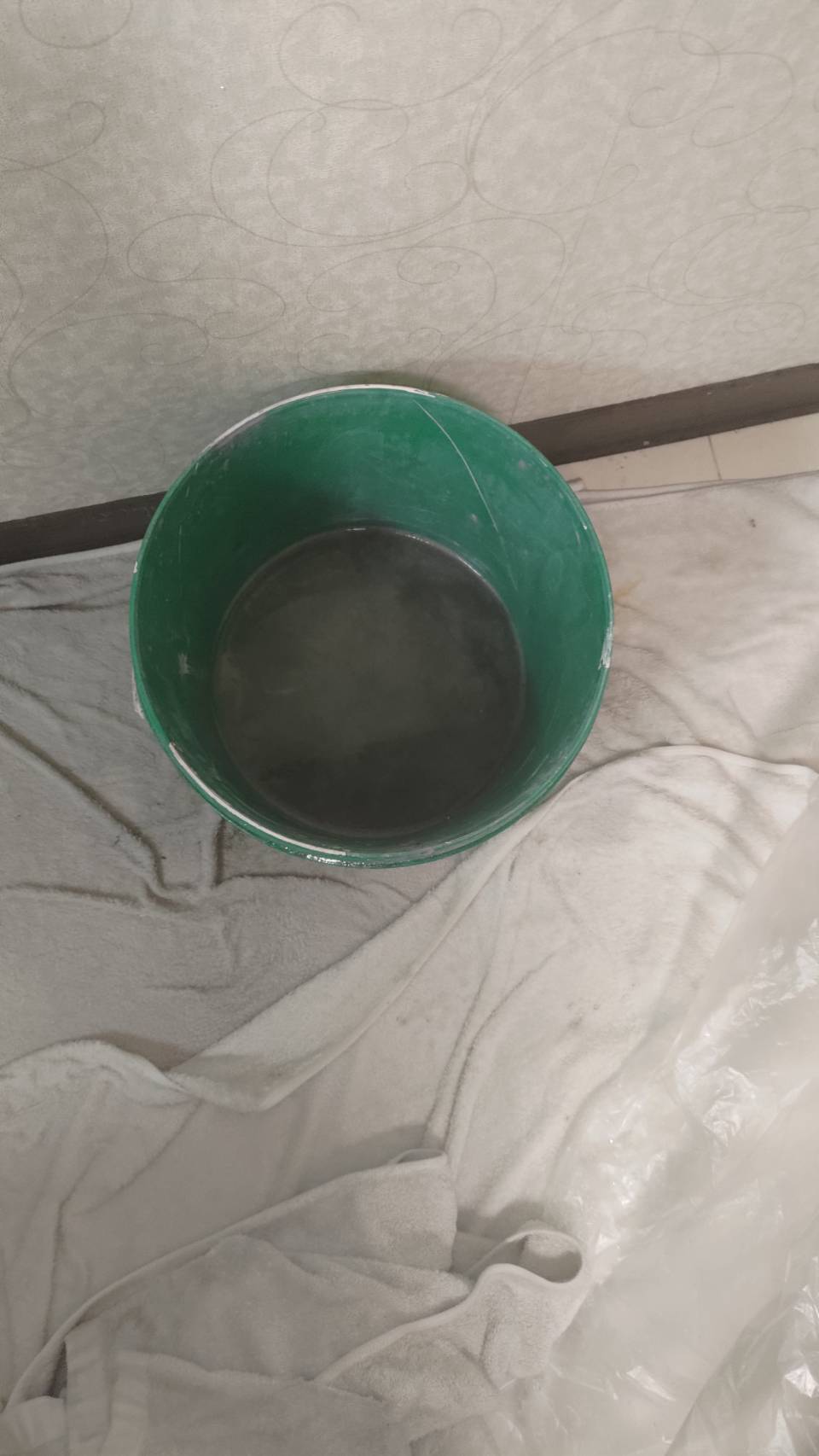 洗出黑水